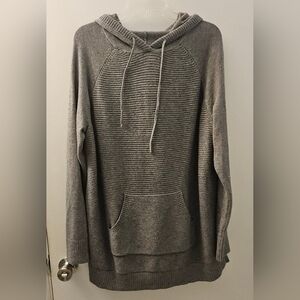 Sonoma Charcoal Knit Hoodie